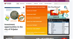 Desktop Screenshot of investinprijedor.com